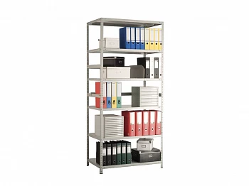 Стеллаж металлический Практик MS Standart 185/100х40/6