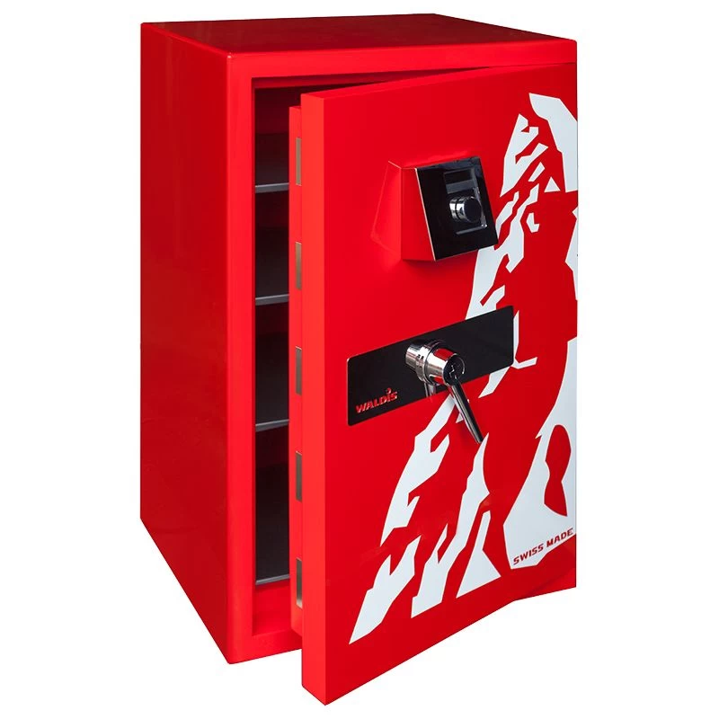 Сейф Waldis ECO 1000 E Red, Matterhorn lak