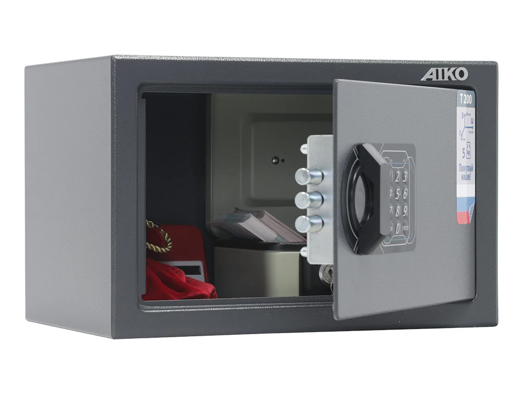 Мебельный сейф Aiko Т-200 EL