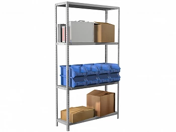 Стеллаж металлический Практик MS Standart 200/70х40/4